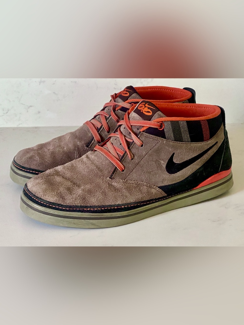 Nike SB 6.0 Brazen Suede Skate Shoes Mid Chukka Skateboard Boots Men’s 11.5